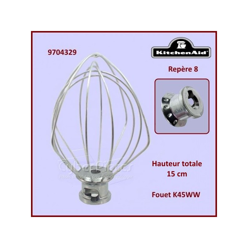 Fouet K45WW Kitchenaid 9704329 CYB-126113