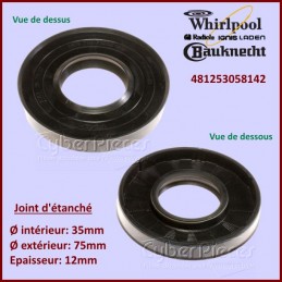 Joint d'axe 75x35x12mm Whirlpool 481253058142 CYB-199100