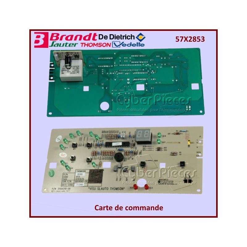 Carte de commande Brandt 57X2853 CYB-228947