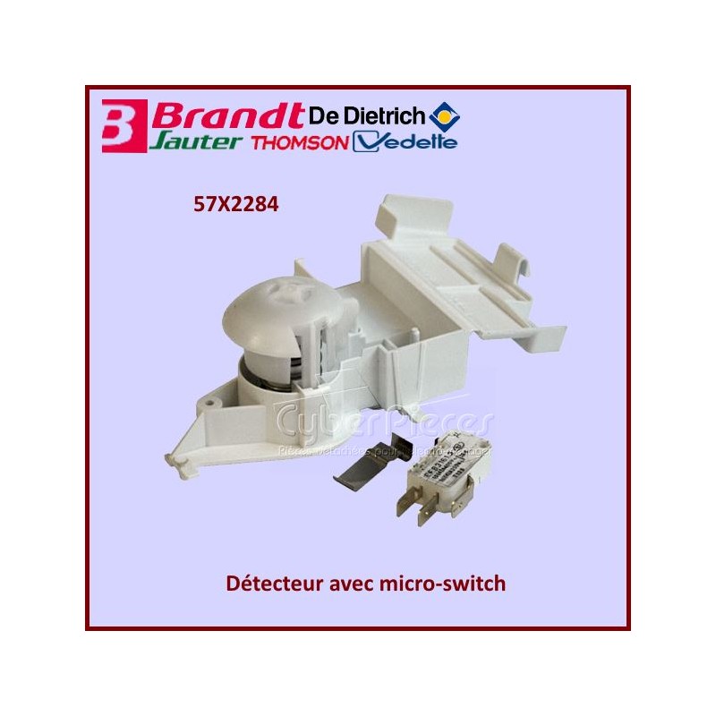 Détecteur avec micro switch Brandt 57X2284 CYB-229241