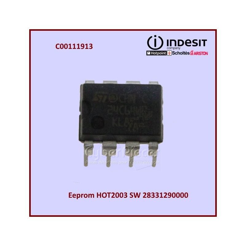 Eeprom HOT2003 SW Indesit C00111913 CYB-329002