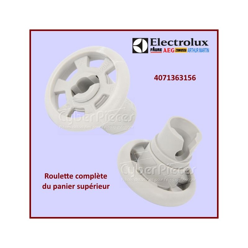 Roulette de panier supérieur Electrolux 4071363156 CYB-072441