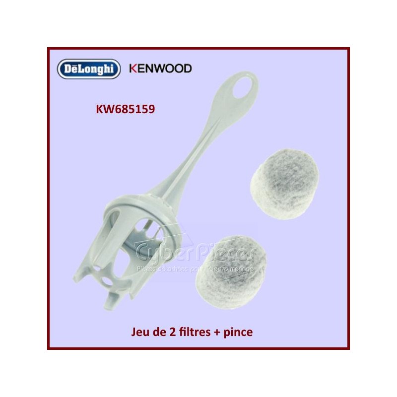 Cartouche filtrante avec pince Kenwood KW685159 CYB-213394