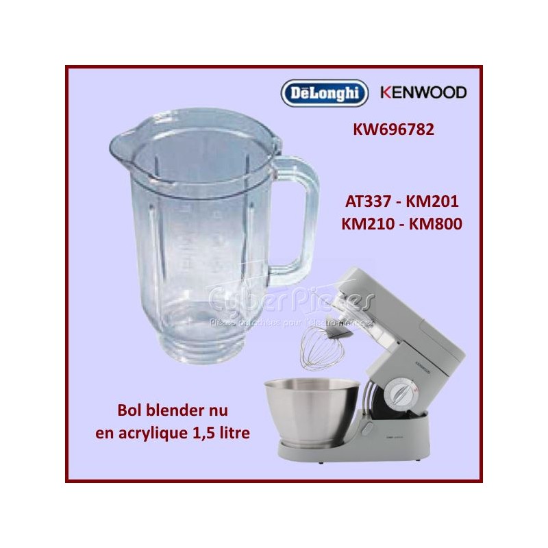 Bol blender AT337 en acrylique Kenwood KW696782 CYB-357166