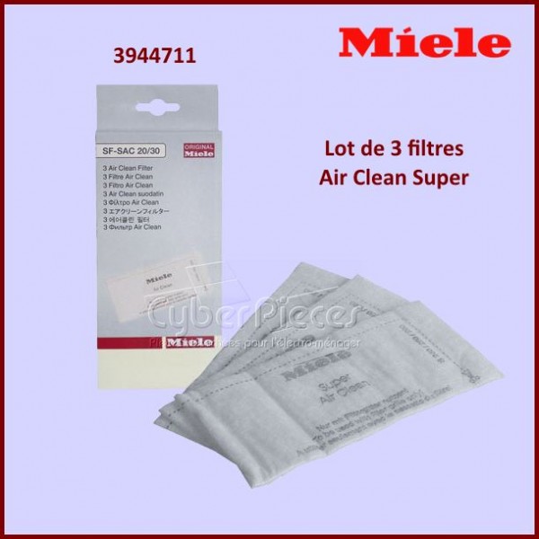 Filtre SUPER AIR CLEAN MIELE 3944711 - Pièces aspirateur