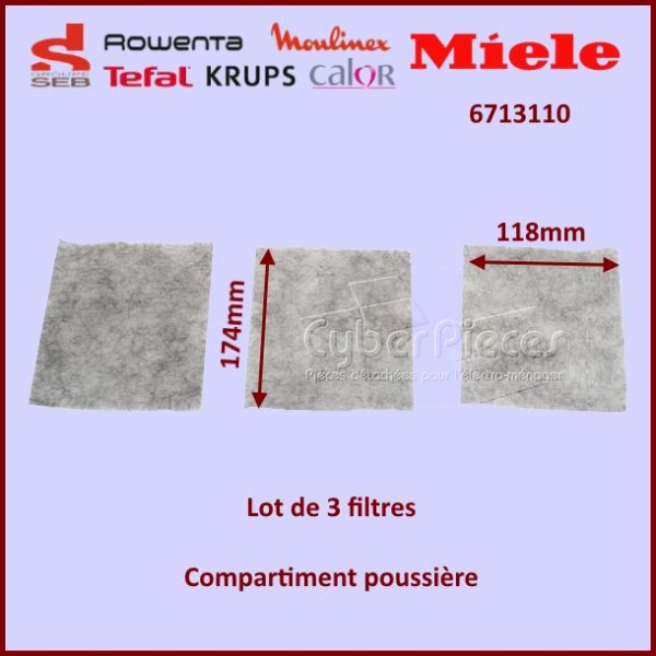 Support de sac rouge pour aspirateur Miele S4210 / S4211 / S4212 / S4511