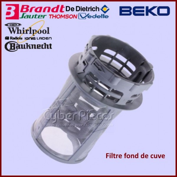 Filtre à déchet Beko 1740800500 CYB-061803