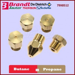 Jeu d'injecteurs butane / propane Brandt 79X8512 CYB-099684