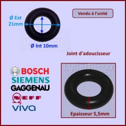 Joint de l'adoucisseur d'eau Bosch 00166878 CYB-281935