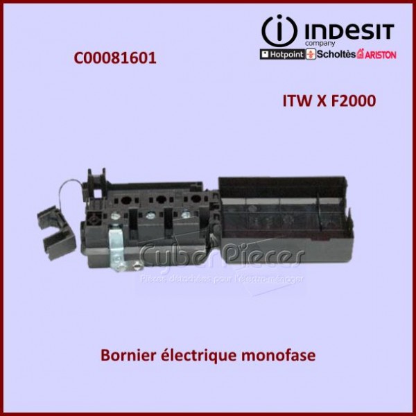 Bornier électrique Indesit C00081601 CYB-314688