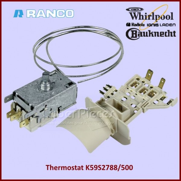 Thermostat K59S2788500 Whirlpool 484000008566 CYB-185516