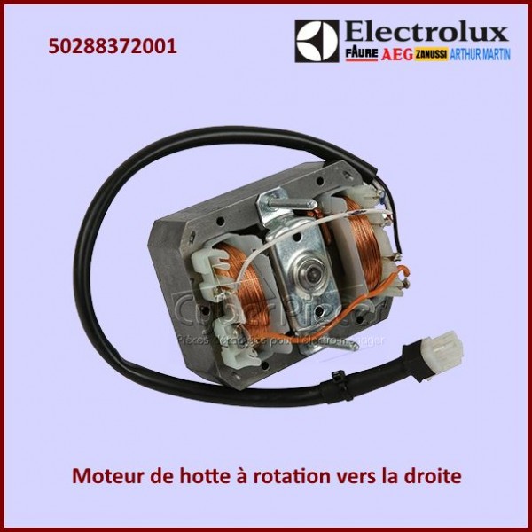 Moteur de hotte à rotation vers la droite 50288372001 CYB-215404