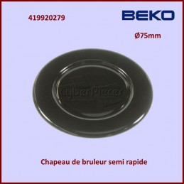 Chapeau bruleur Semi Rapide SABAF Beko 419920279 CYB-073493