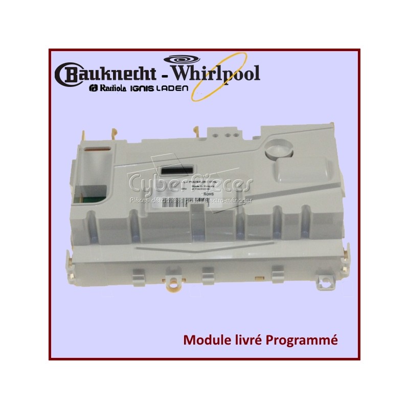 Carte électronique configuré Whirlpool 481010452549 GA-190831