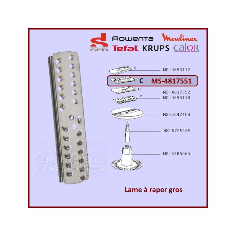 Râpe grosse Moulinex MS-4817551 CYB-401685