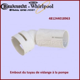 Embout du tuyau de vidange à la pompe 481244018963 CYB-192491