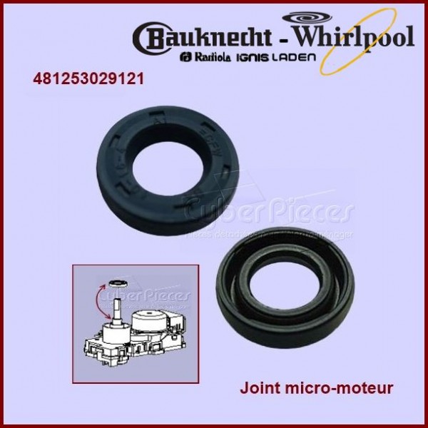 Joint micro-moteur Whirlpool 481253029121