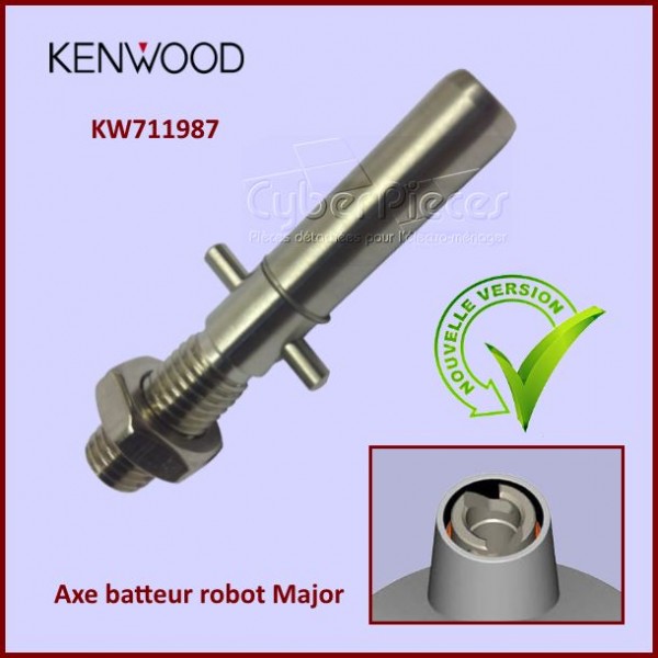 Axe batteur robot Major Kenwood KW711987 CYB-201100