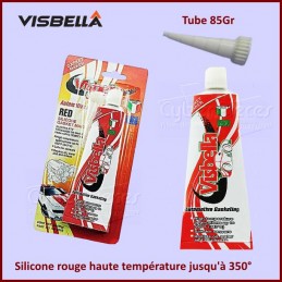 Colle pour vitre de four  Silicone noire haute température 300