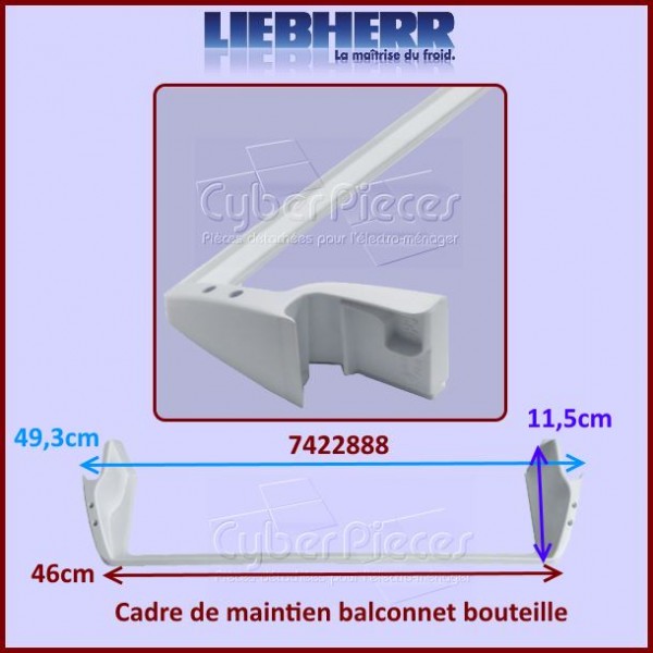 Cadre de maintien LIEBHERR 7422888 CYB-370035