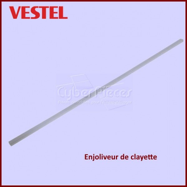 Profilé de clayette Vestel 42031671 Profilé de clayette Vestel 42031671