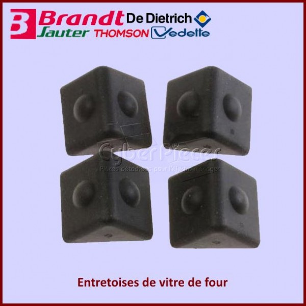 Lot de 4 entretoises Brandt 72X0278 CYB-238595