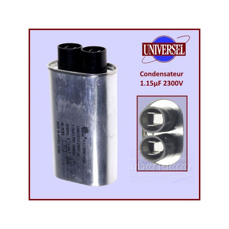 Condensateur 1,15µF (1,15mF) 2300V CYB-043687