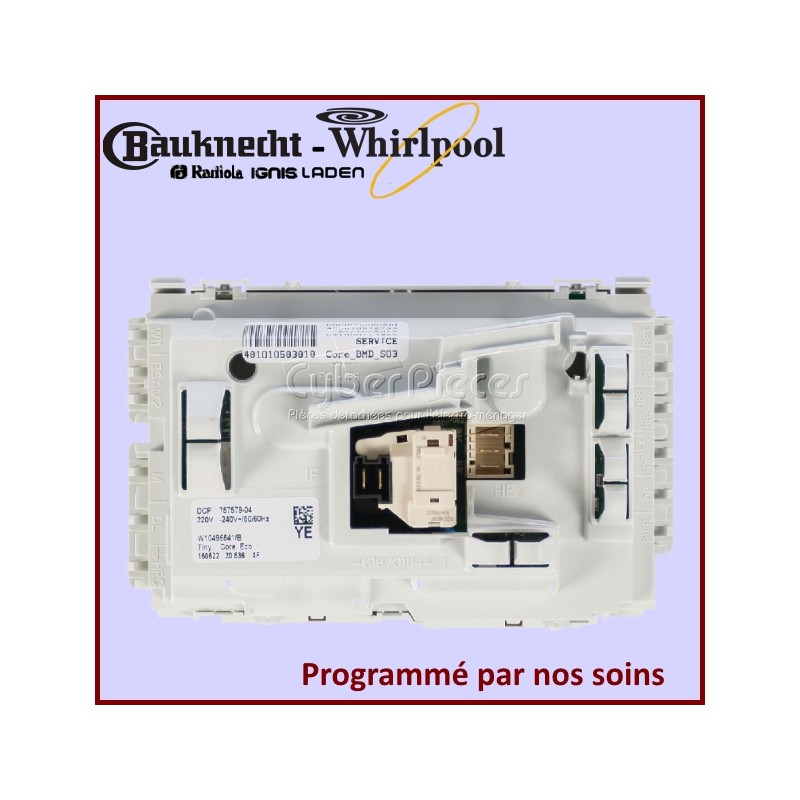 Carte de Puissance programmée Whirlpool 481010583818 GA-400008