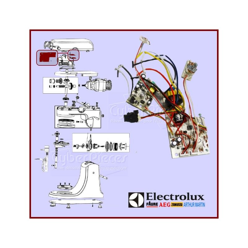 Carte électronique Electrolux 4055287348 CYB-079587