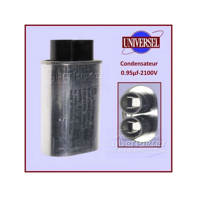 Condensateur 0,95µF (0,95mF) 2100V CYB-016728