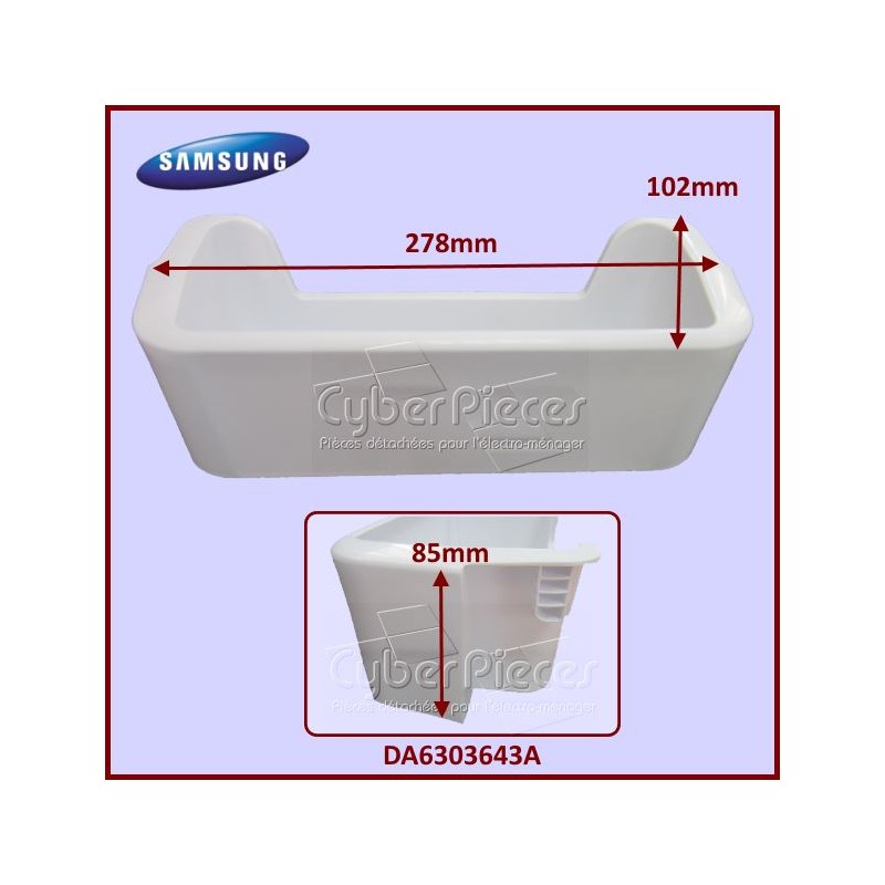 Balconnet inférieur SAMSUNG DA6303643A Balconnet inférieur SAMSUNG DA6303643A