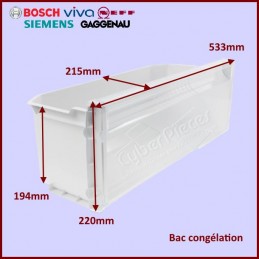 Petit bac produits congelés Bosch 00479329 CYB-293099