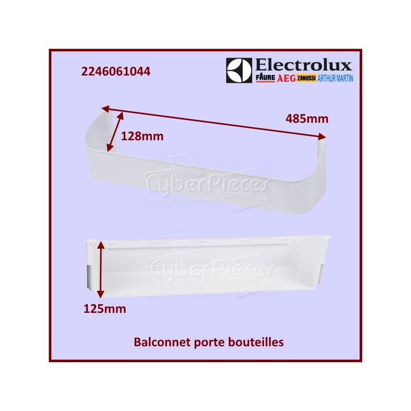 Balconnet bouteilles Electrolux 2246061044 CYB-023658