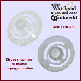 Entraineur bouton Whirlpool 480111100231 CYB-283359