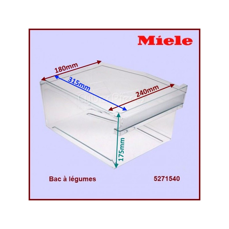 Gand bac à Légumes Miele 5271540 CYB-090230