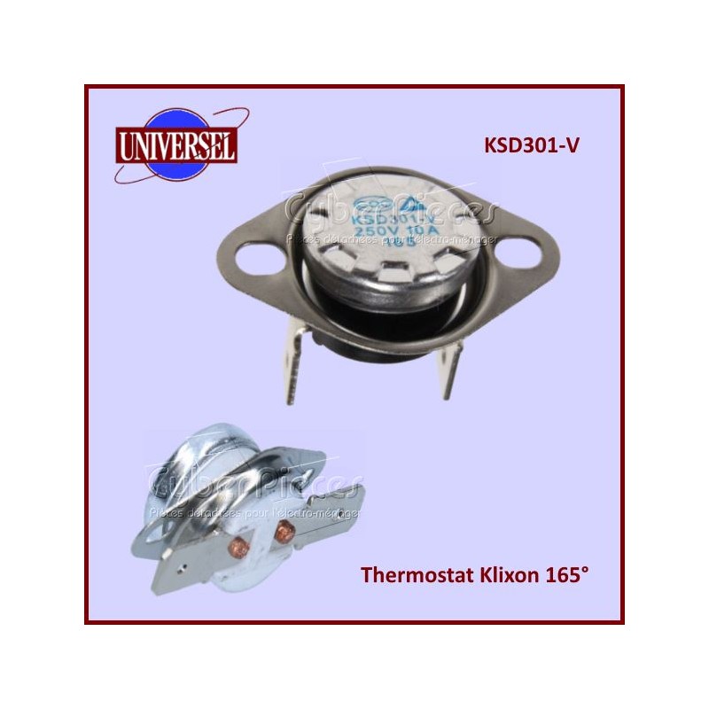 Thermostat Klixon NC 165° - KSD301-V CYB-305747