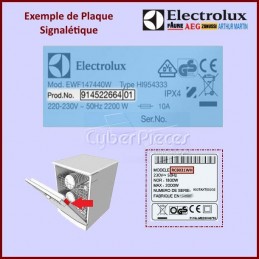 Carte electronique configuré EDW1X Electrolux 973911434006038 CYB-018920