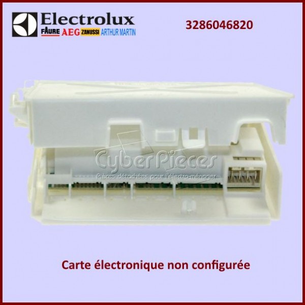 Carte électronique EDW1X Electrolux 3286046820 à configurer par nos soins CYB-018906