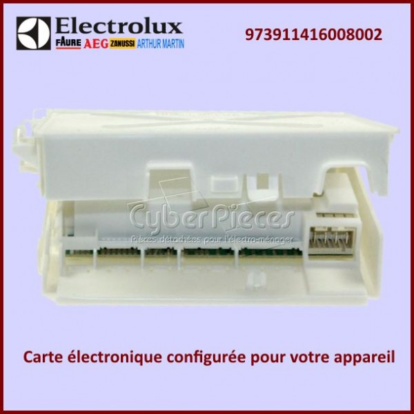 Carte électronique configuré Electrolux 973911416008002 CYB-326384