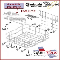 WHIRLPOOL ADP7543GG/1 - Fiche technique, prix et avis