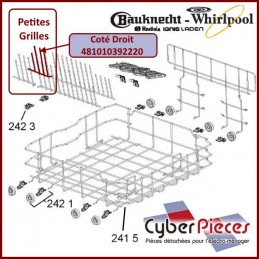 Petite Grille support plats obi droit 481010392220 CYB-262873