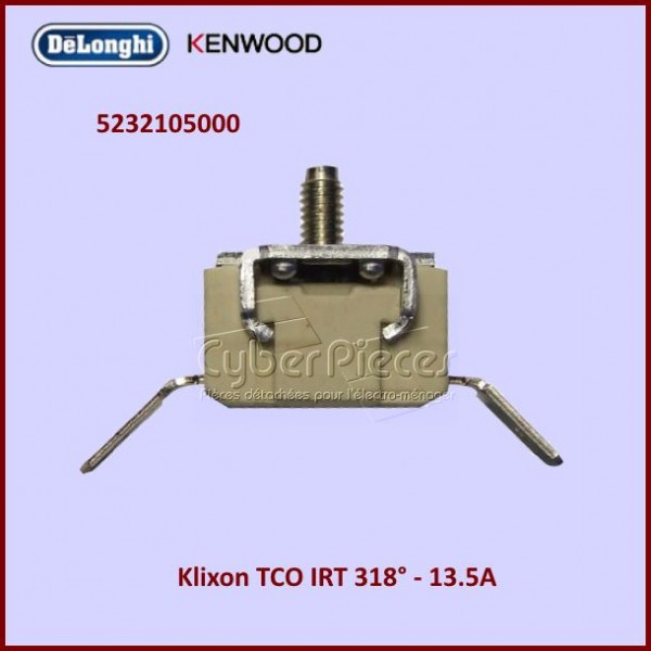 Klixon TCO IRT 318° - 13.5A Delonghi 5232105000 CYB-090094