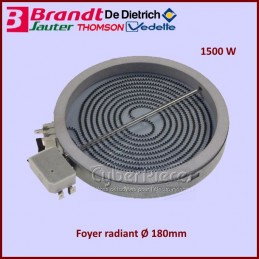 Foyer Radiant 180mm - 1500W Brandt C690035C7 CYB-239097