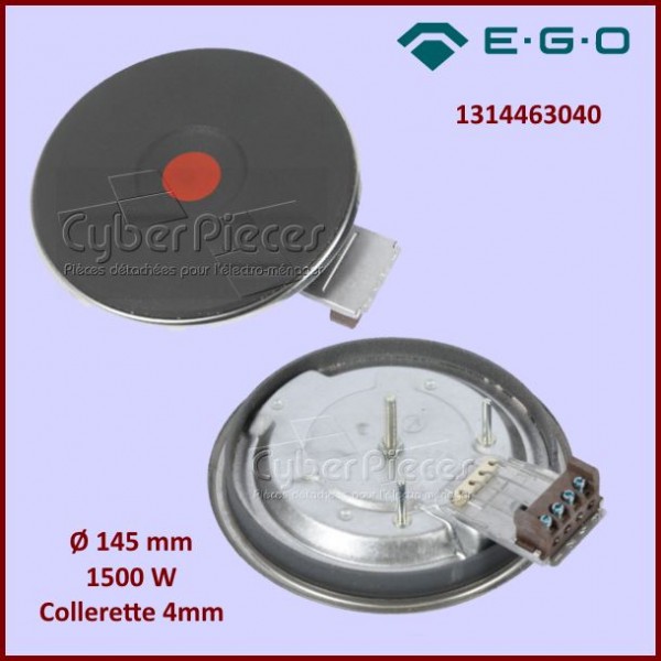 Foyer fonte 145mm 1500W - 4mm Ego 1314463040 CYB-157797