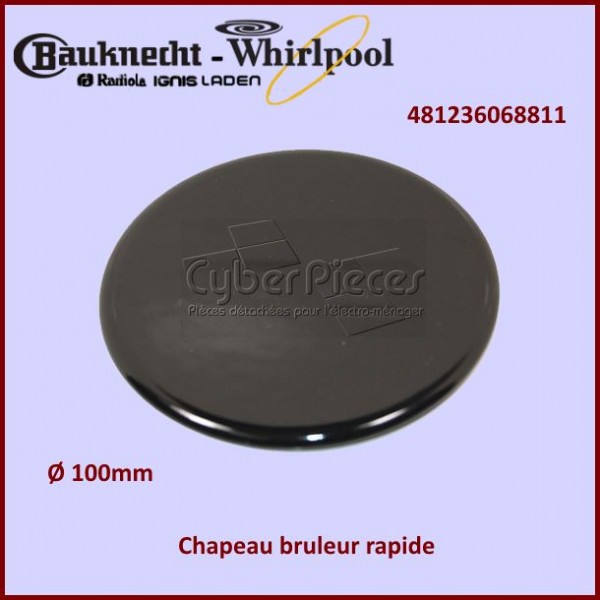 Chapeau brûleur rapide Whirlpool 481936069679 CYB-203975