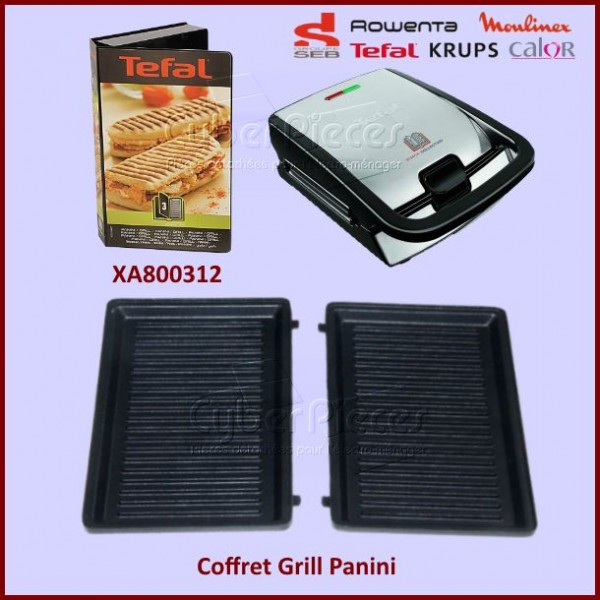 Snack collec grill-Panini Tefal XA800312 CYB-156523