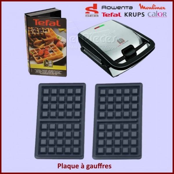 Plaques*2 gaufres Snack Collection XA800412