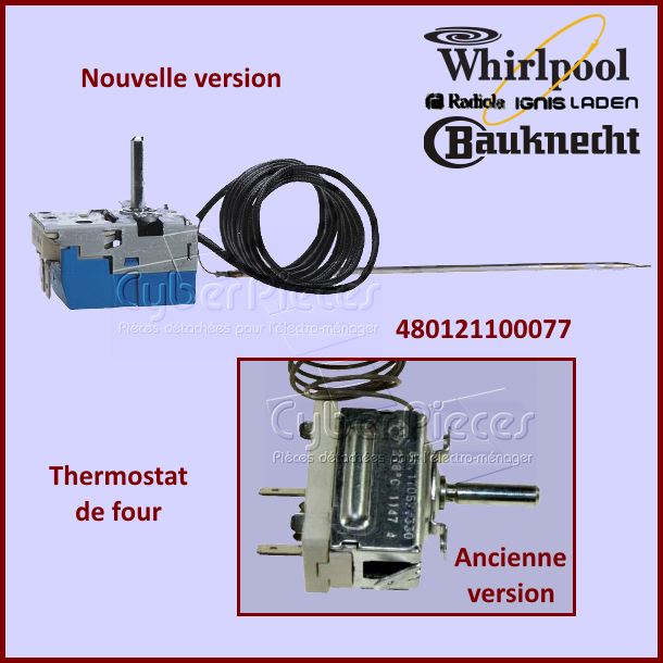Thermostat Whirlpool 480121100077