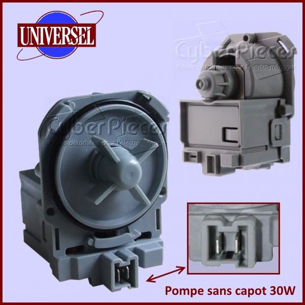 Pompe sans capot à baïonnette 30W Bosch 0008543 CYB-000642