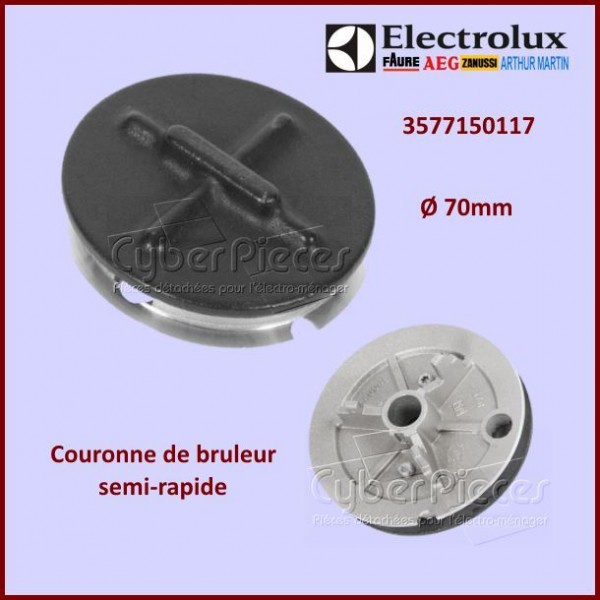 Brûleur semi rapide avec couronne 3577150117 CYB-071024